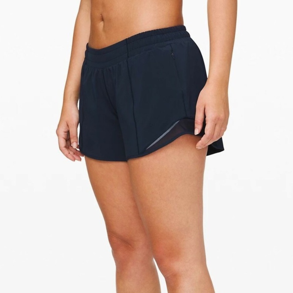 Lululemon Navy Blue Women's Low Rise Shorts